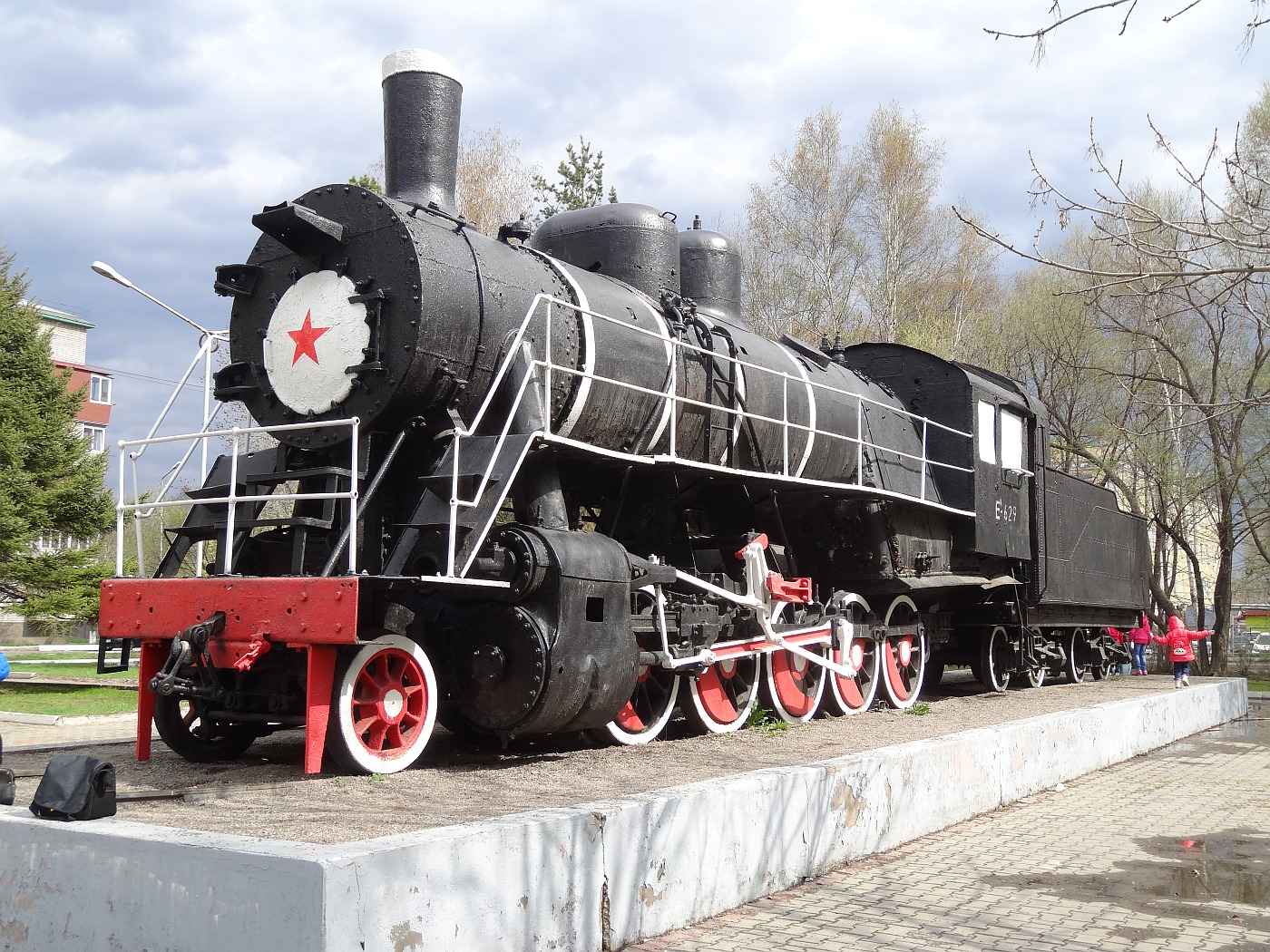 parovoz el 629 foto 2016 goda